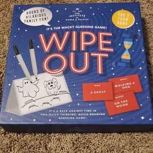 WIPE-OUT Guessing Game :  Quick-Drawing Guessing Game.